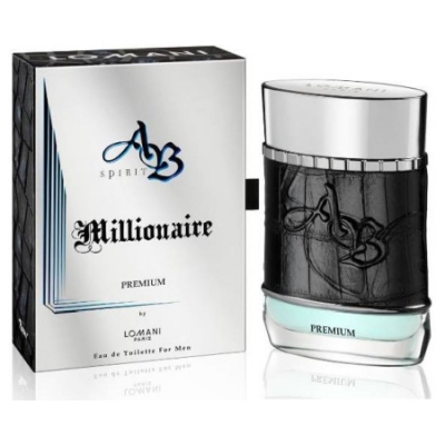 Lomani AB Spirit Millionaire Premium Men - Eau de Toilette for Men 100 ml